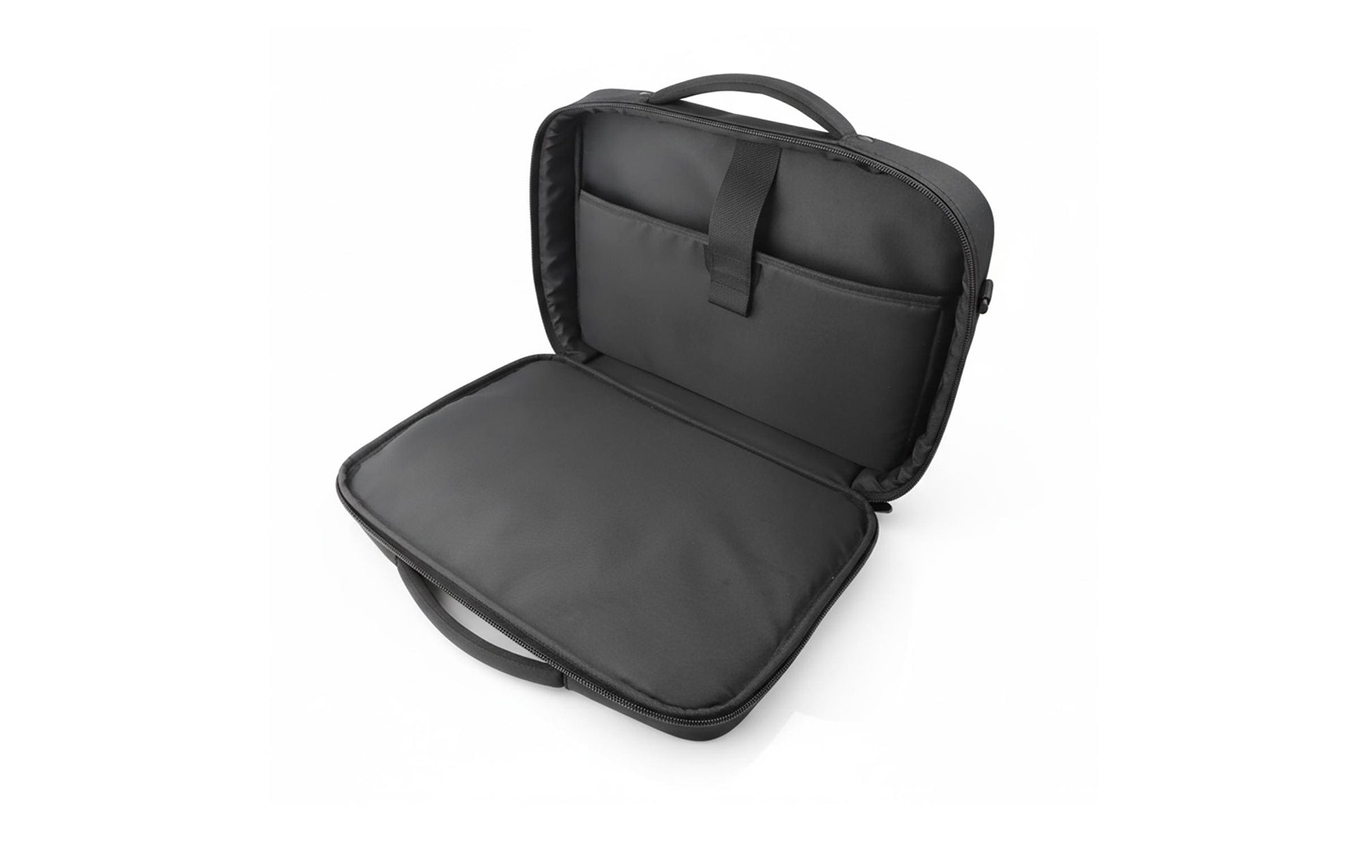 4SMARTS Notebook-Tasche für Notebooks bis 14,1" – Wasserabweisend, Trolley-Band – Schwarz