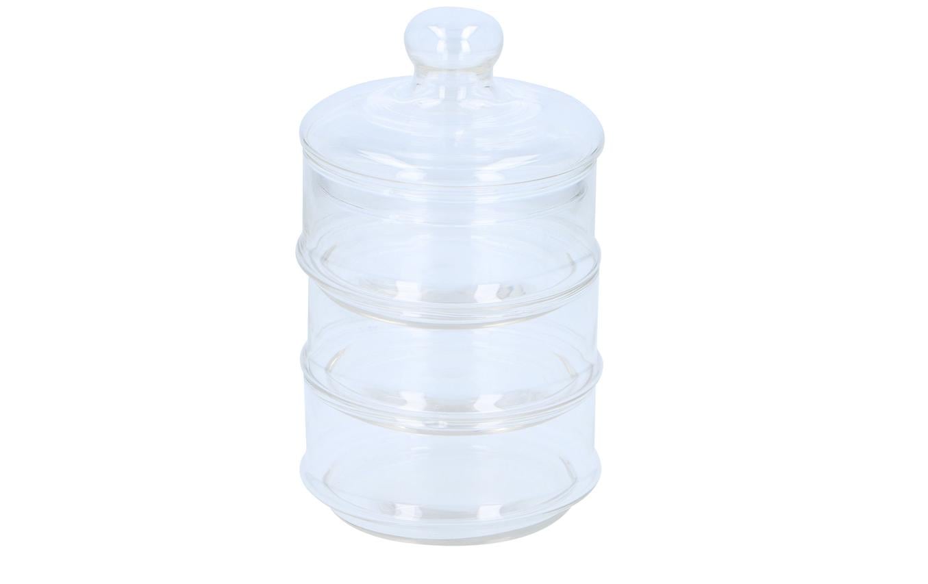 Alpina Vorratsdose 2,6 l, Ø 12 × 23 cm, Glas, Transparent