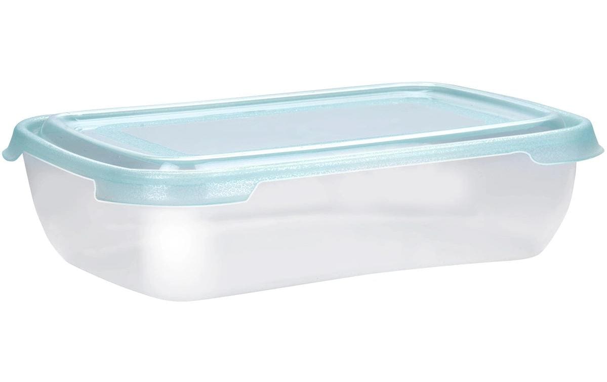 Alpina Vorratsdose 6,8 l, Polypropylen (PP), Transparent/Blau, 13-teilig