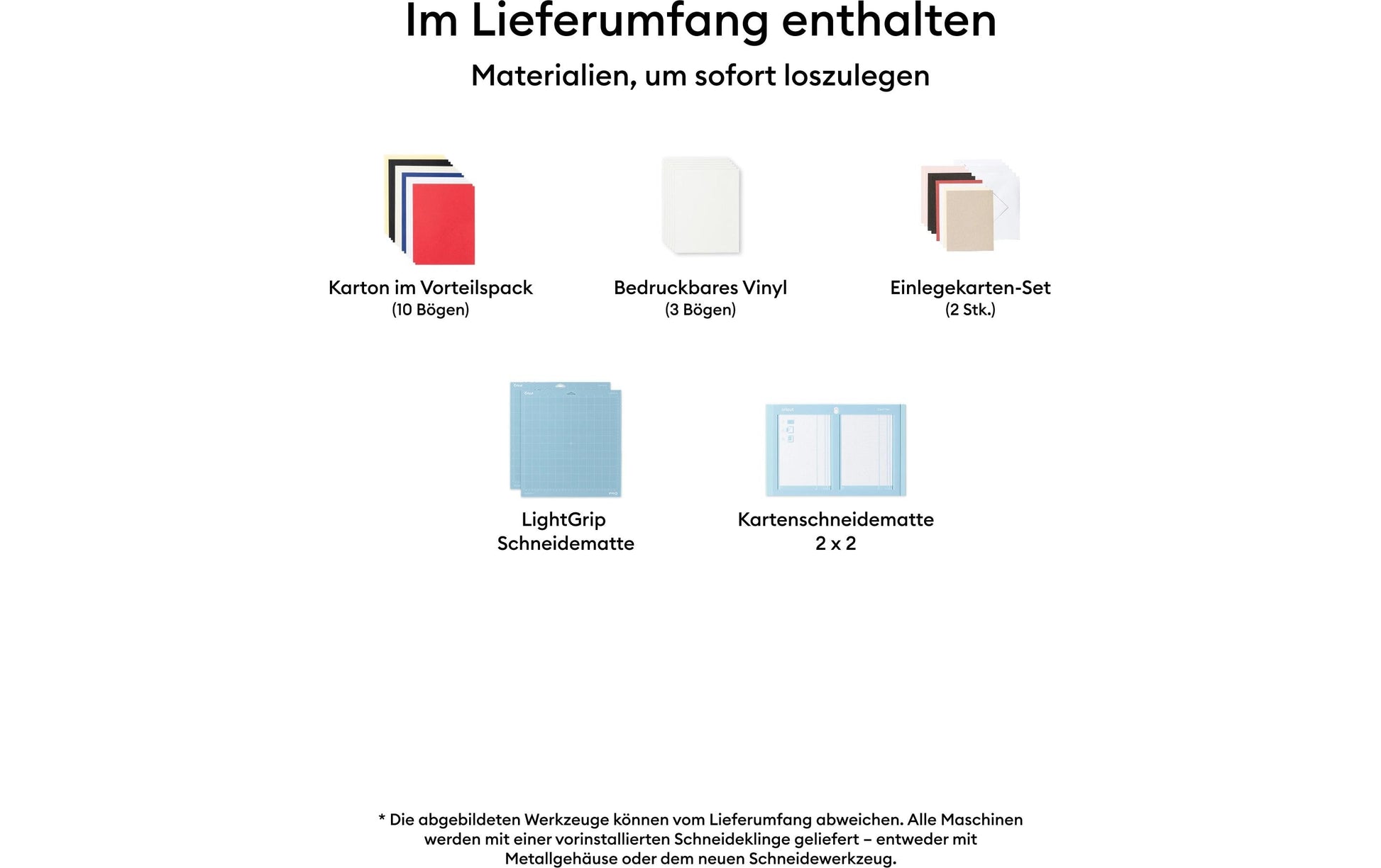 Cricut Schneideplotter Explore 5 – Arbeitsbreite 297 mm, Materialdicke bis 2 mm
