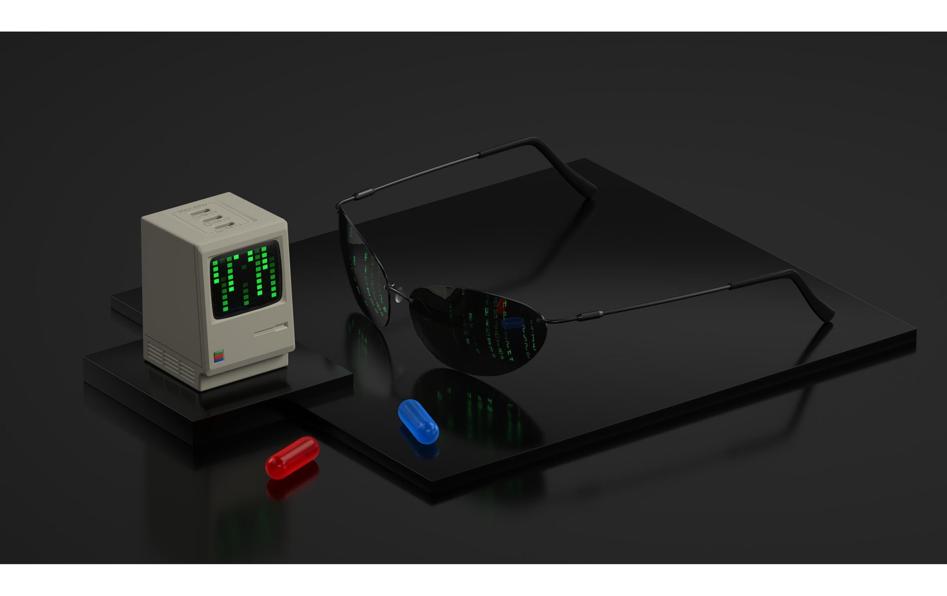Sharge RETRO USB-Desktop-Ladegerät 75 W – USB-C×3 – PD, GaN – Grau