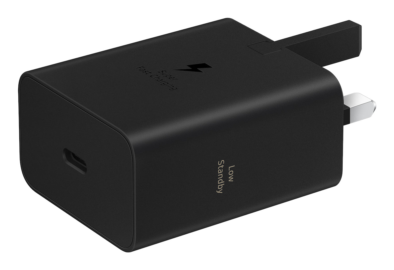 Samsung USB-Ladegerät 60 W – USB-C×1 – Schnellladung – für Laptop, Smartphone, Tablet – schwarz