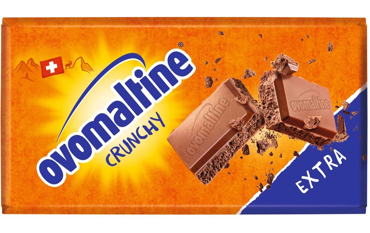 Ovomaltine Tafel Schokolade – Milch & Malz – 200 g