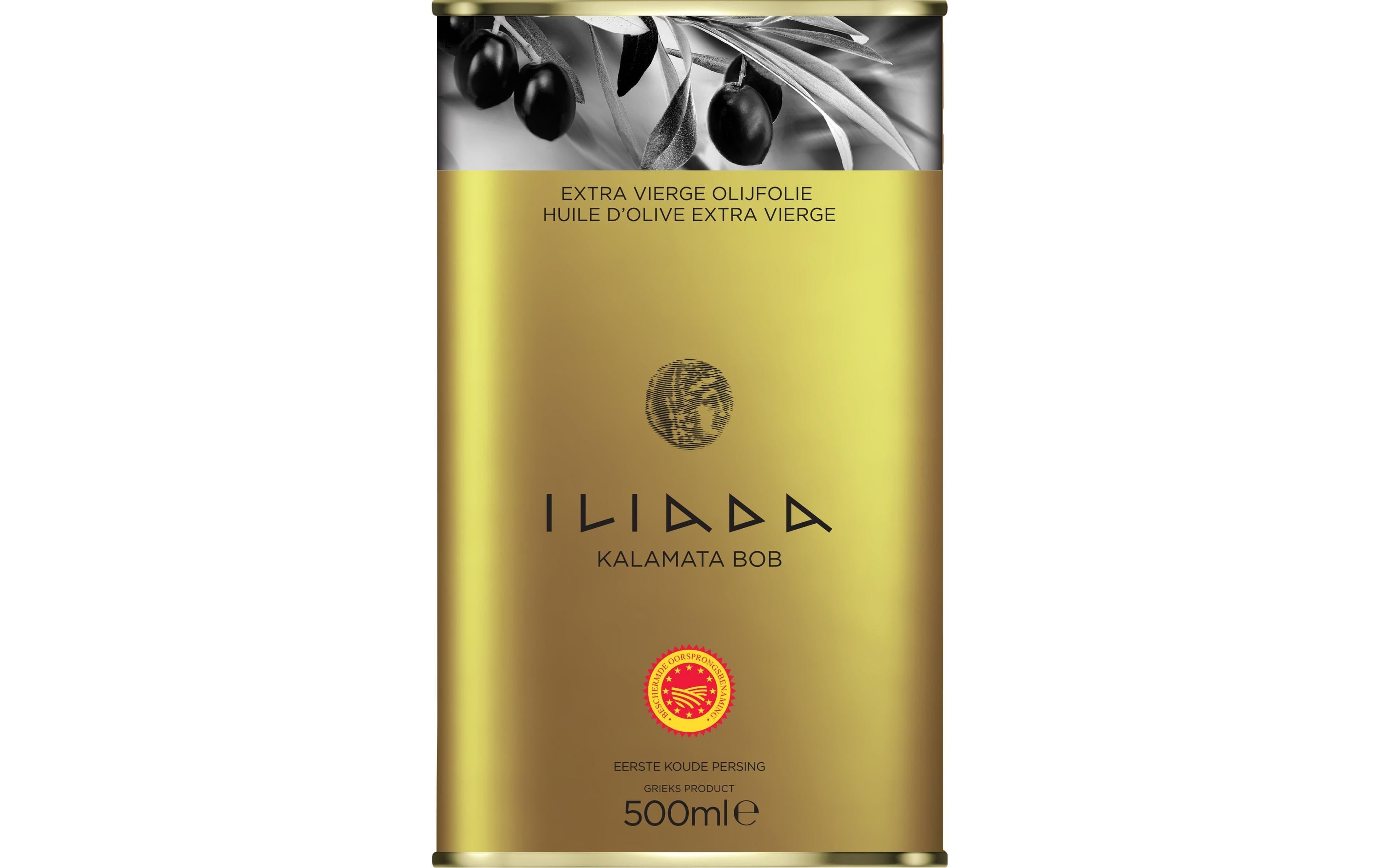 Iliada Olivenöl Extra Vergine Kalamata PDO, kaltgepresst – 500 ml