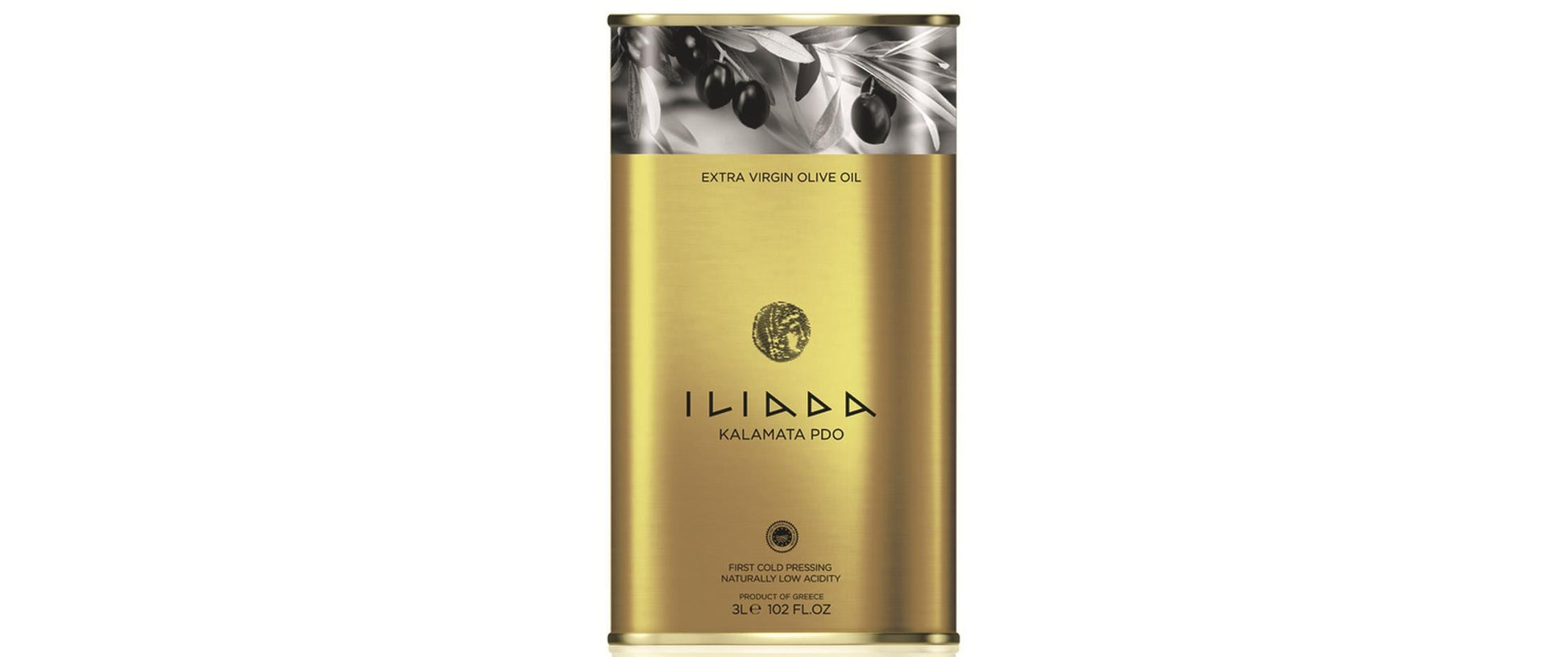 Iliada Olivenöl Extra Vergine PDO Kalamata – 3 l