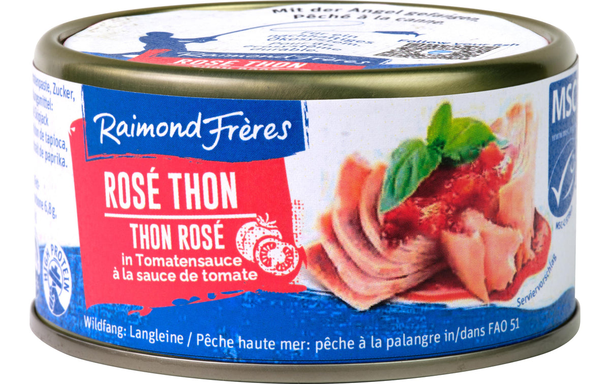 Raimond Frères MSC Rosa Thunfisch in Tomatensauce – 200 g