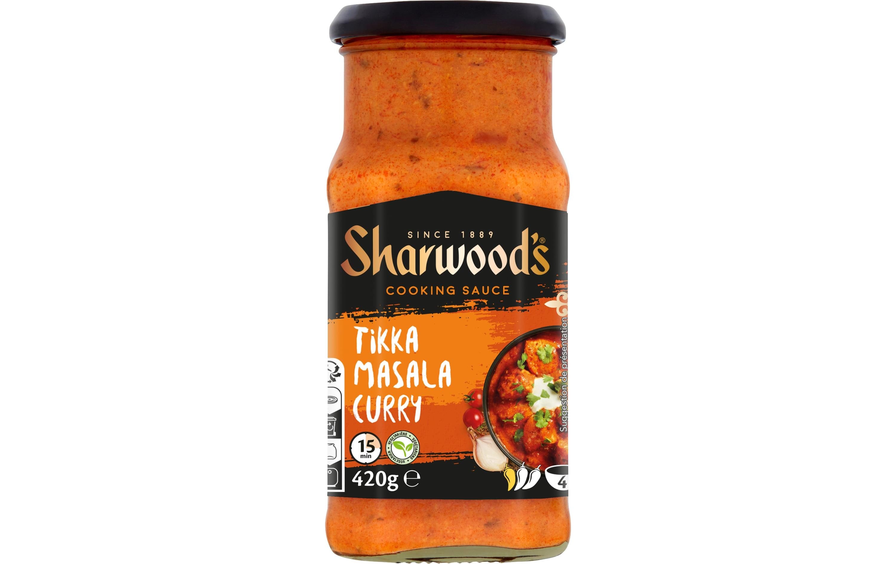 Sharwood's Tikka Masala Sauce, Vegetarisch – 420 g