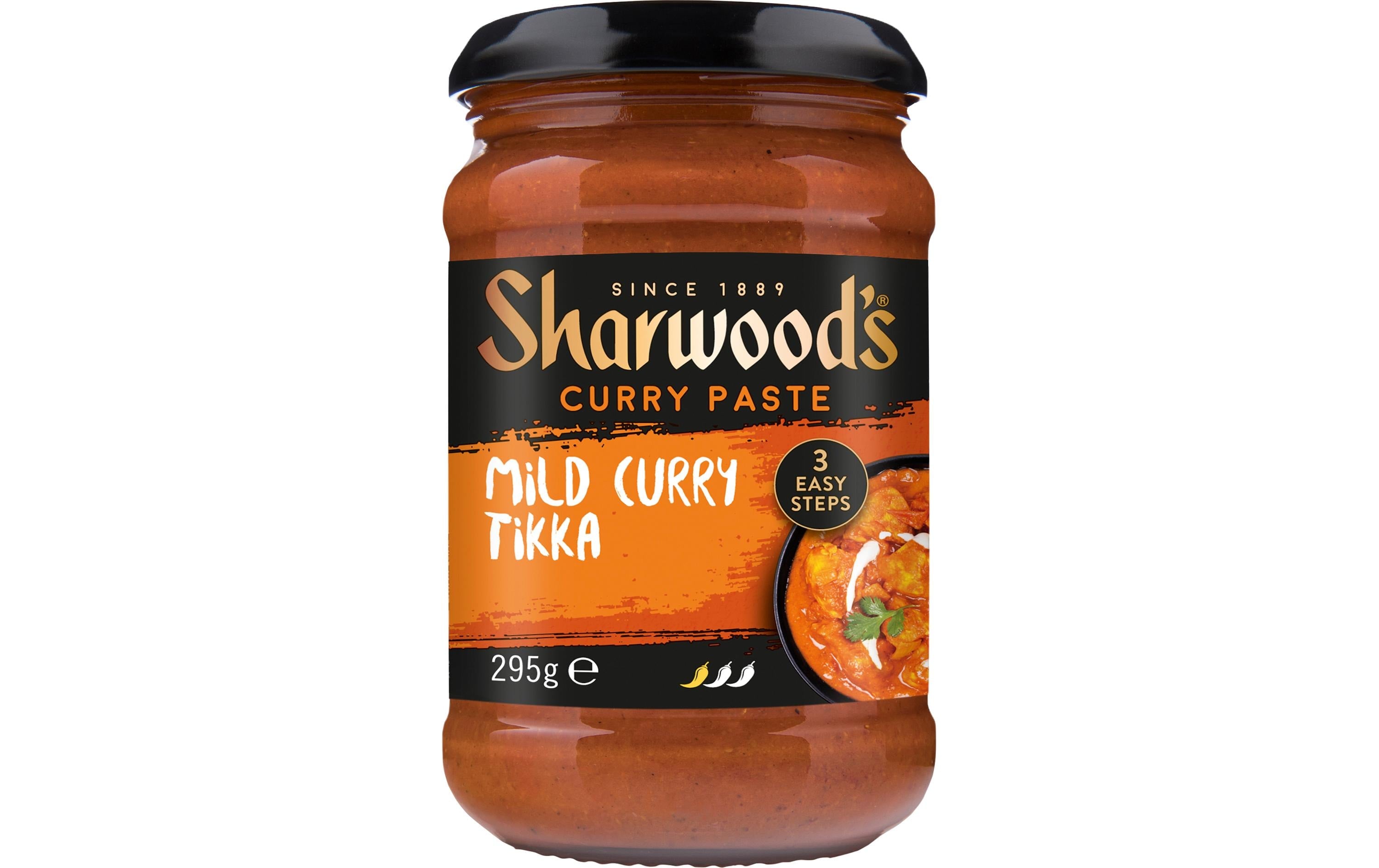Sharwood's Würzpaste Tikka, mild, vegetarisch – 295 g