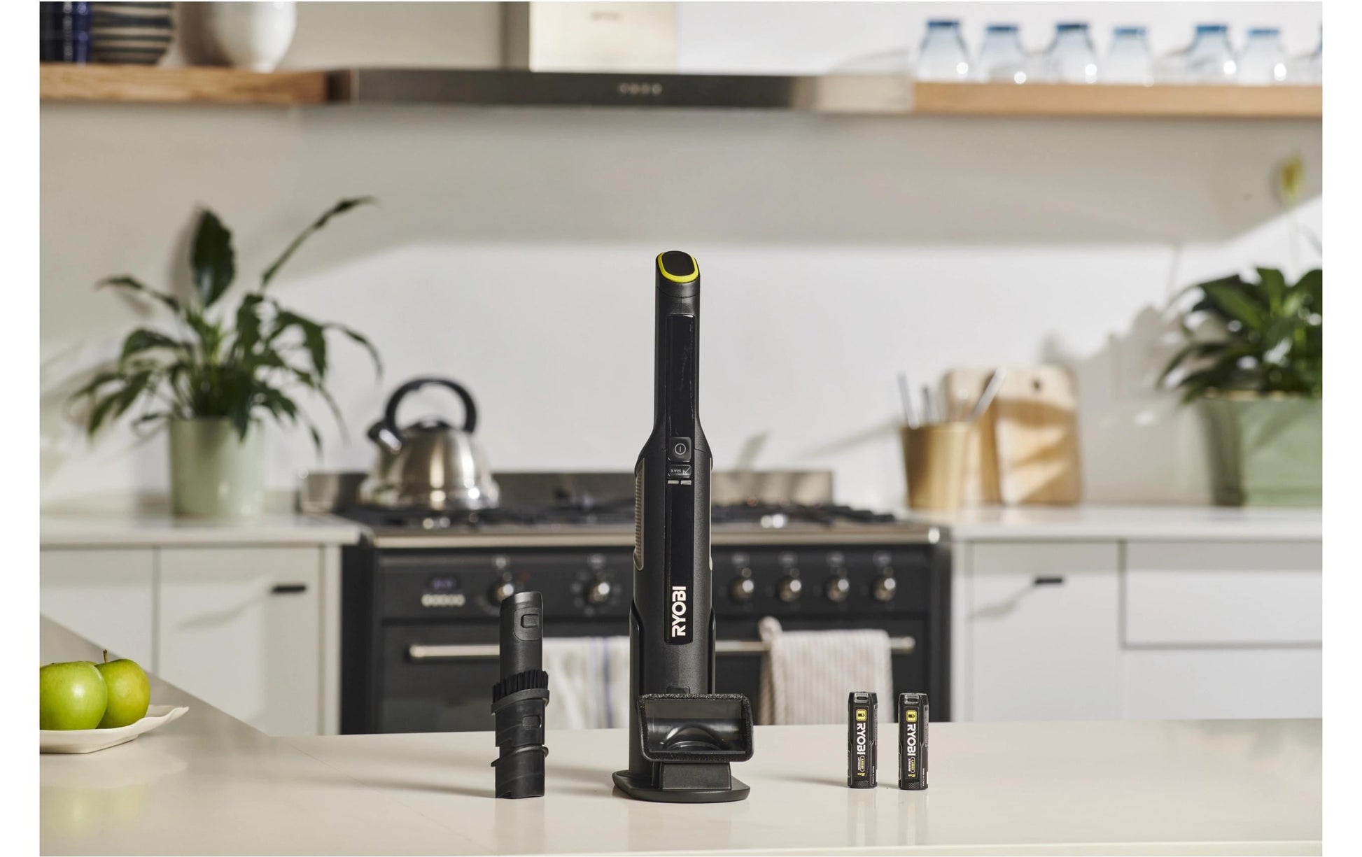 Ryobi Akku-Handstaubsauger RHV44-220G – 0,15 l, 4 V, 14 min