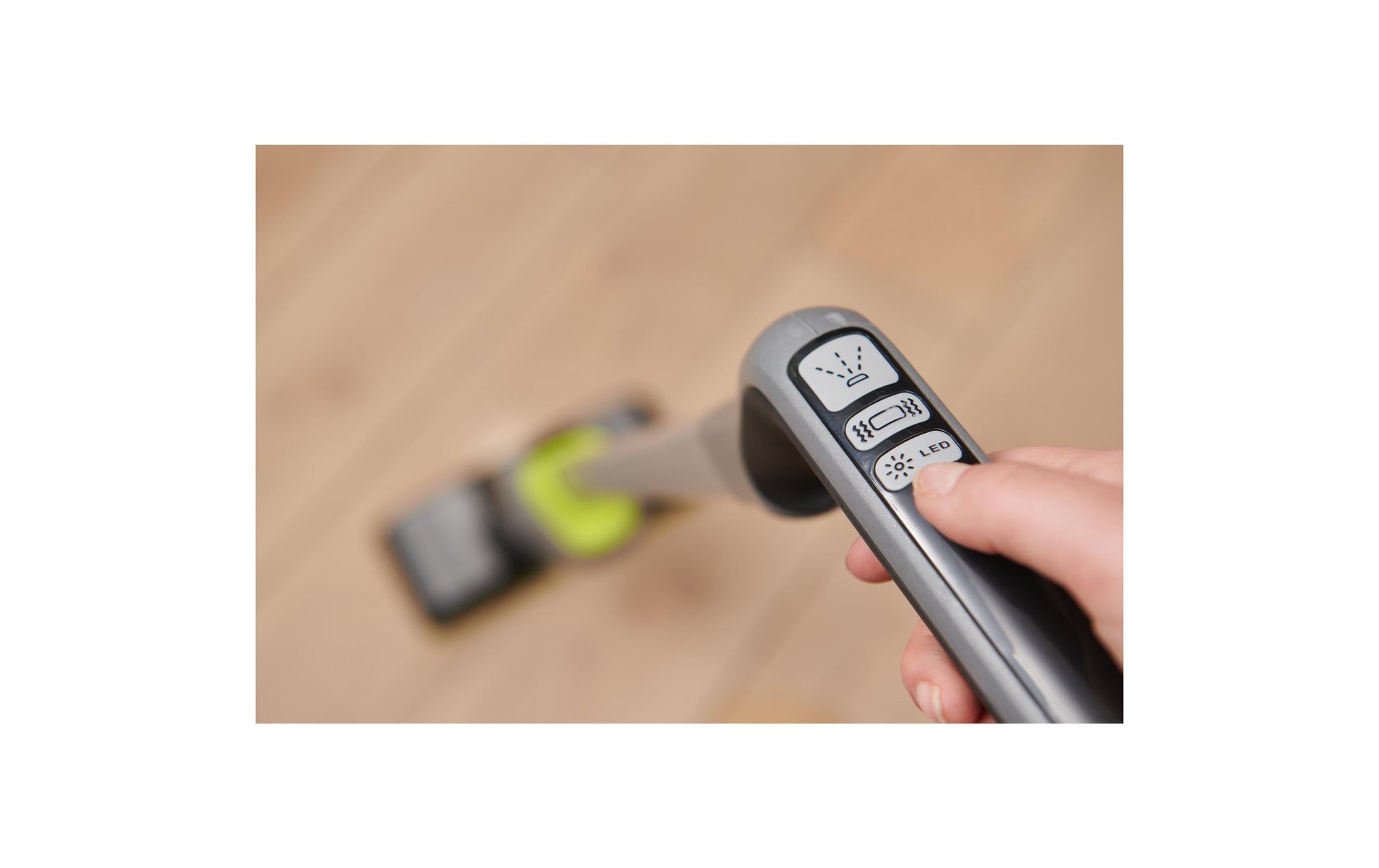 Ryobi Sprühwischer RSM4-120G – für Hartböden – Grau/Schwarz