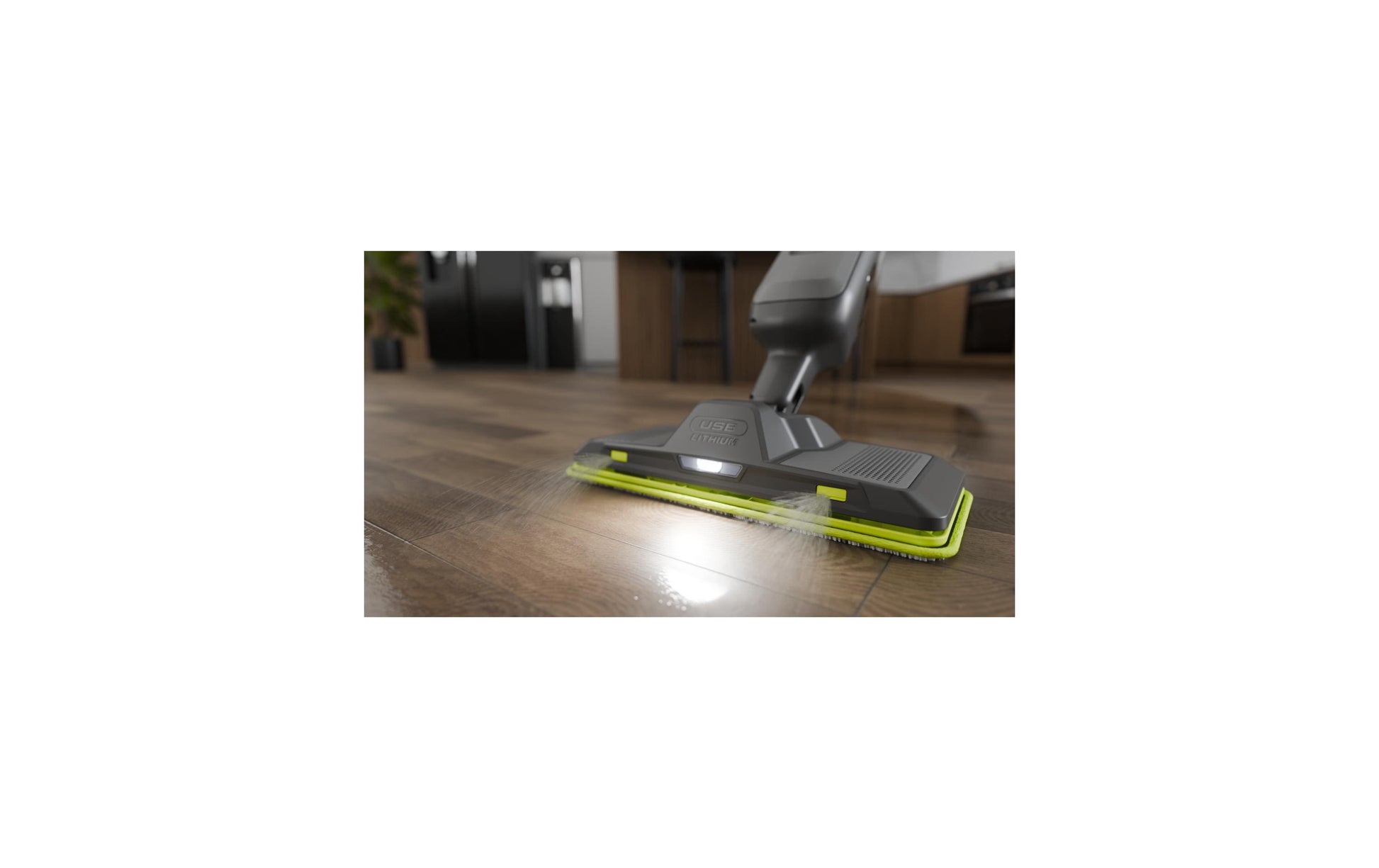 Ryobi Sprühwischer RSM4-120G – für Hartböden – Grau/Schwarz