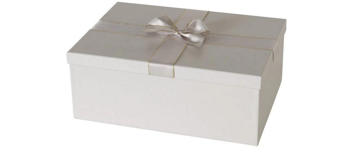 Boltze Geschenkbox – Papier, Gold, Cremefarben – 3 Stk.