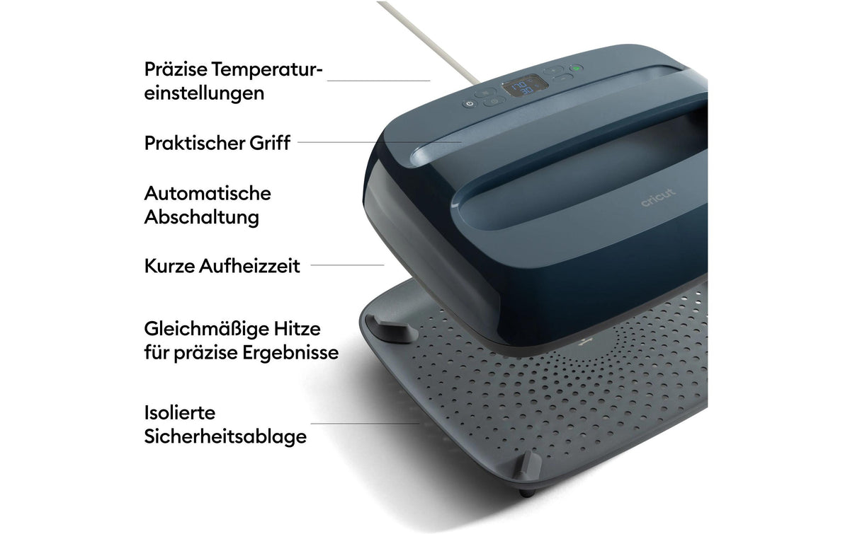 Cricut Transferpresse Easypress SE, dunkelblau, 30,5 × 25,4 cm