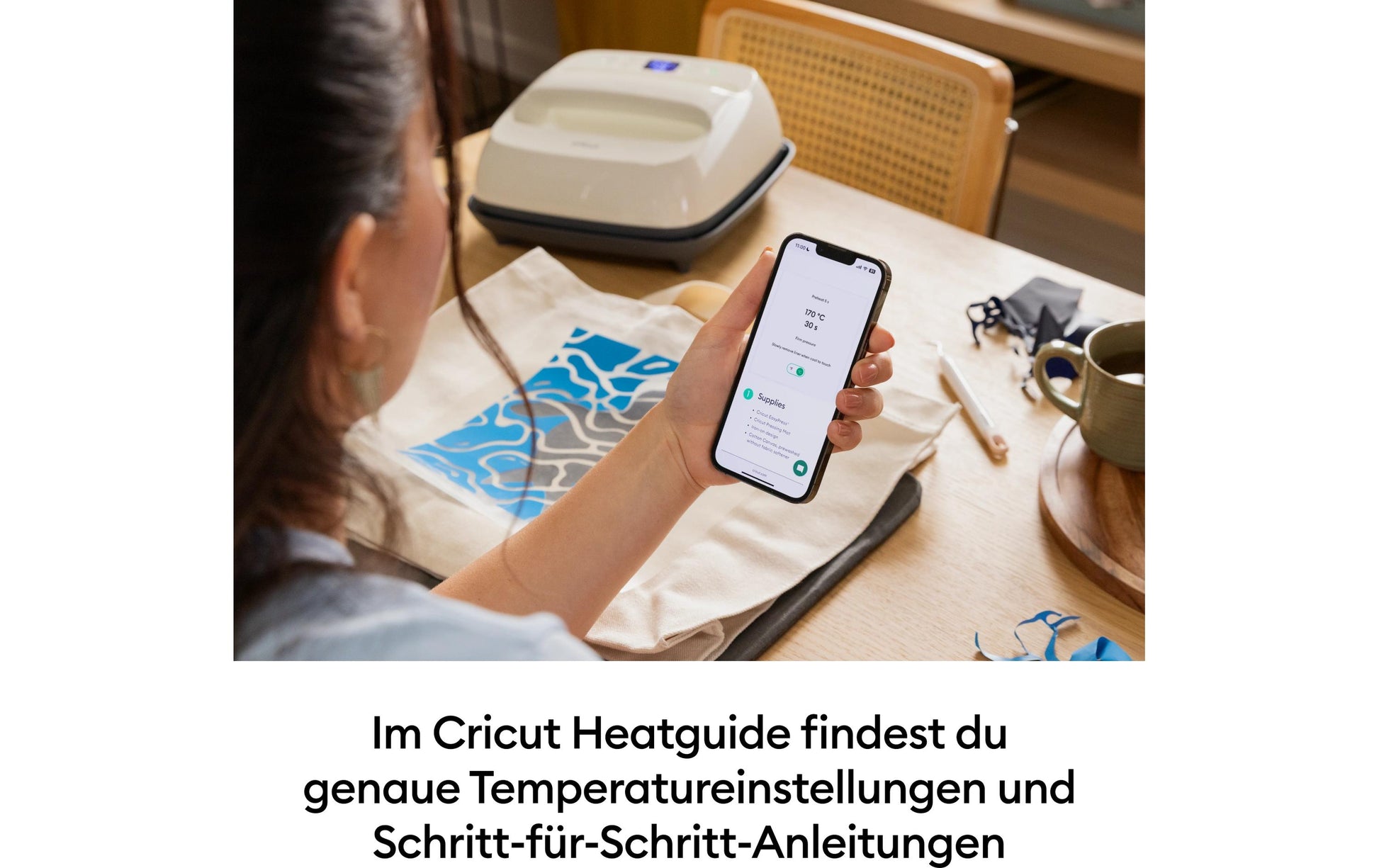 Cricut Transferpresse EasyPress SE, 22,8 × 22,8 cm, taupe