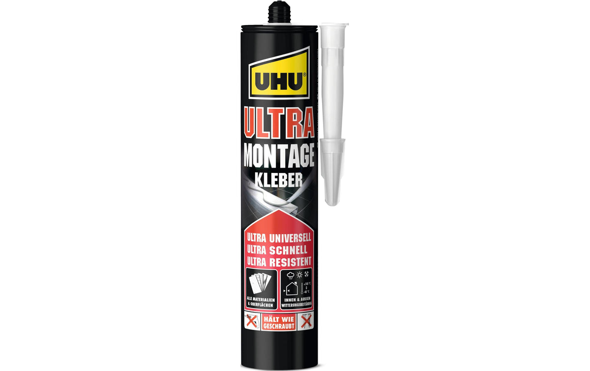 UHU Ultra Montagekleber – weiss – 435 ml