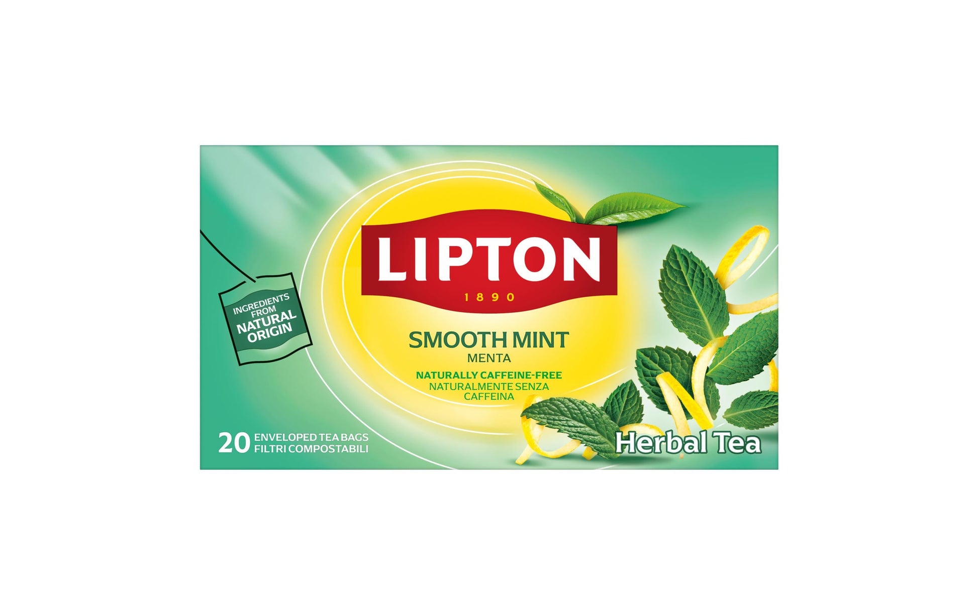 Lipton Kräutertee Pfefferminze – Teebeutel 20 Beutel