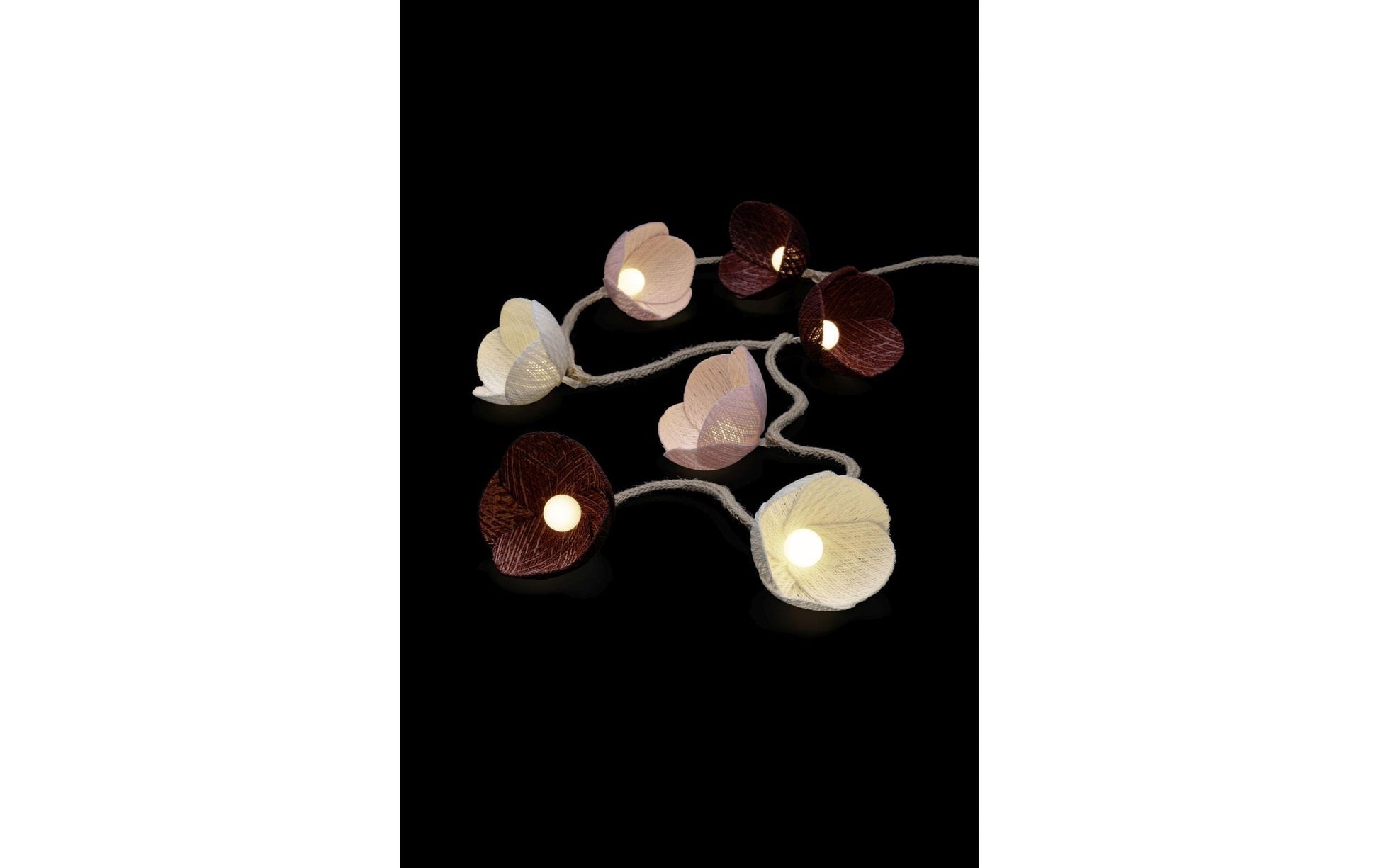 Stt Lichterkette – Starterset, 2,7 m, 10 Lämpchen, Timer 6 h/18 h, Batteriebetrieb (3×AA), Mehrfarbig