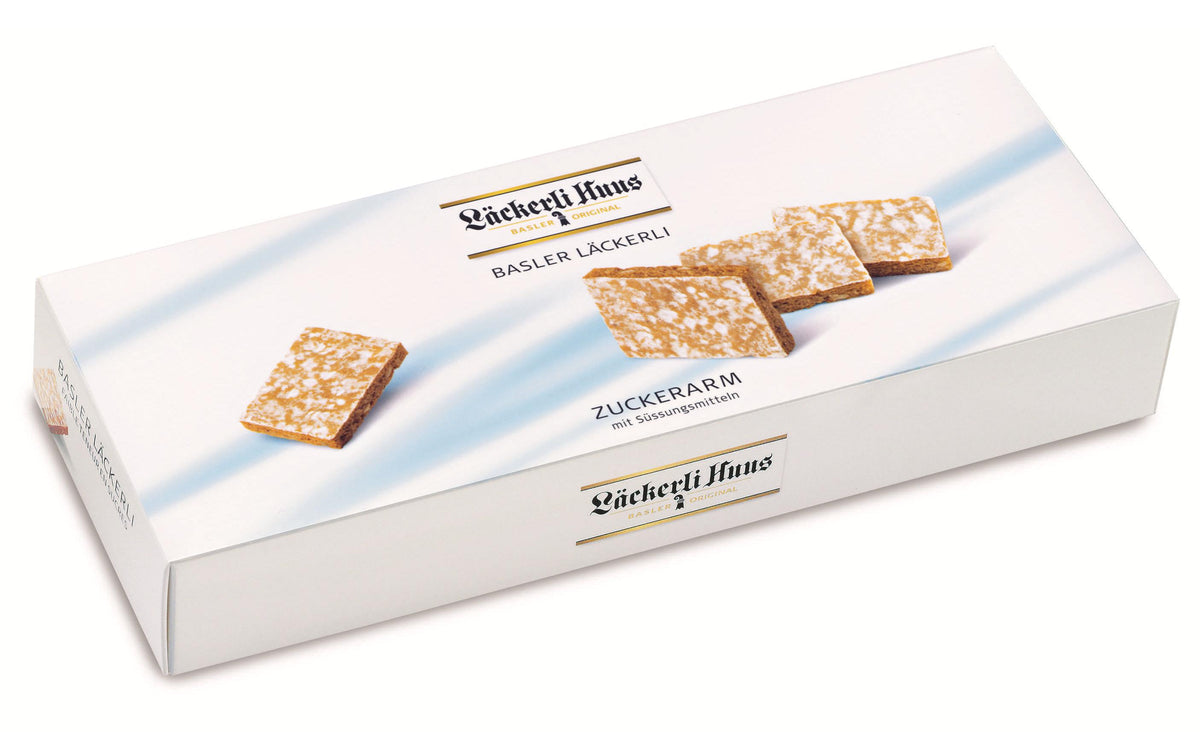 Läckerli huus Basler Läckerli – zuckerarm, vegan – 200 g