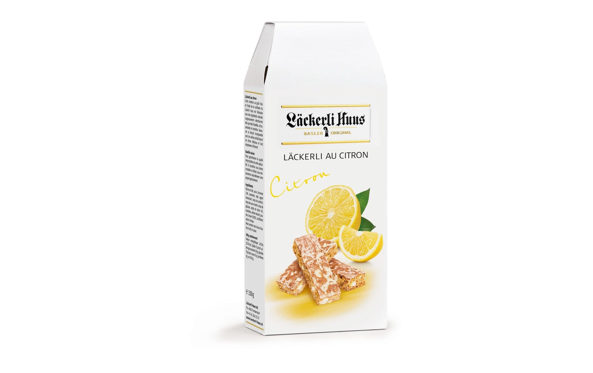 Läckerli huus Läckerli Guetzli – Zitrone – 150 g