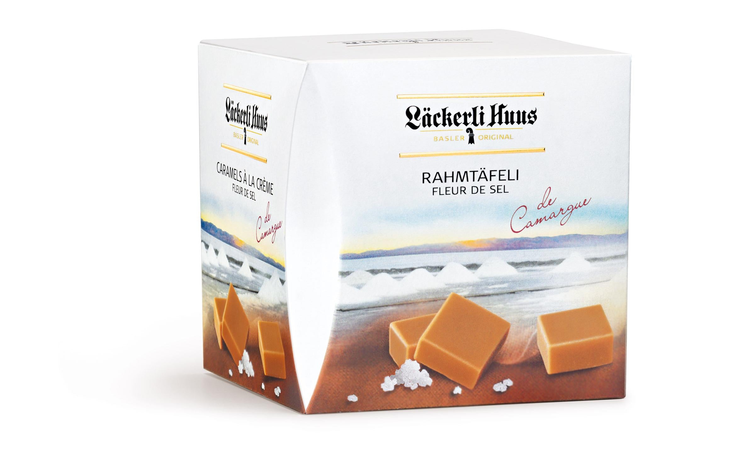 Läckerli huus Rahmtäfeli – Fleur de Sel – 350 g