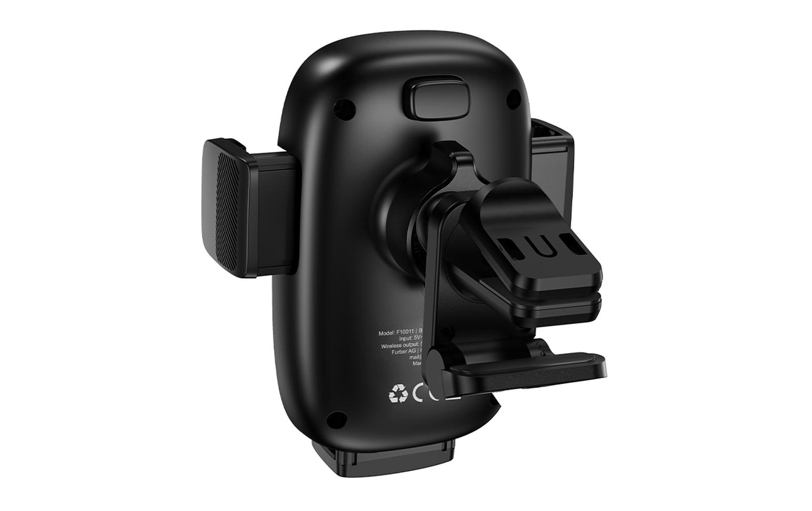 Onit Auto-Ladehalterung – Qi 15 W – Lüftungsschlitz, 59–85 mm, drehbar, neigbar – Schwarz