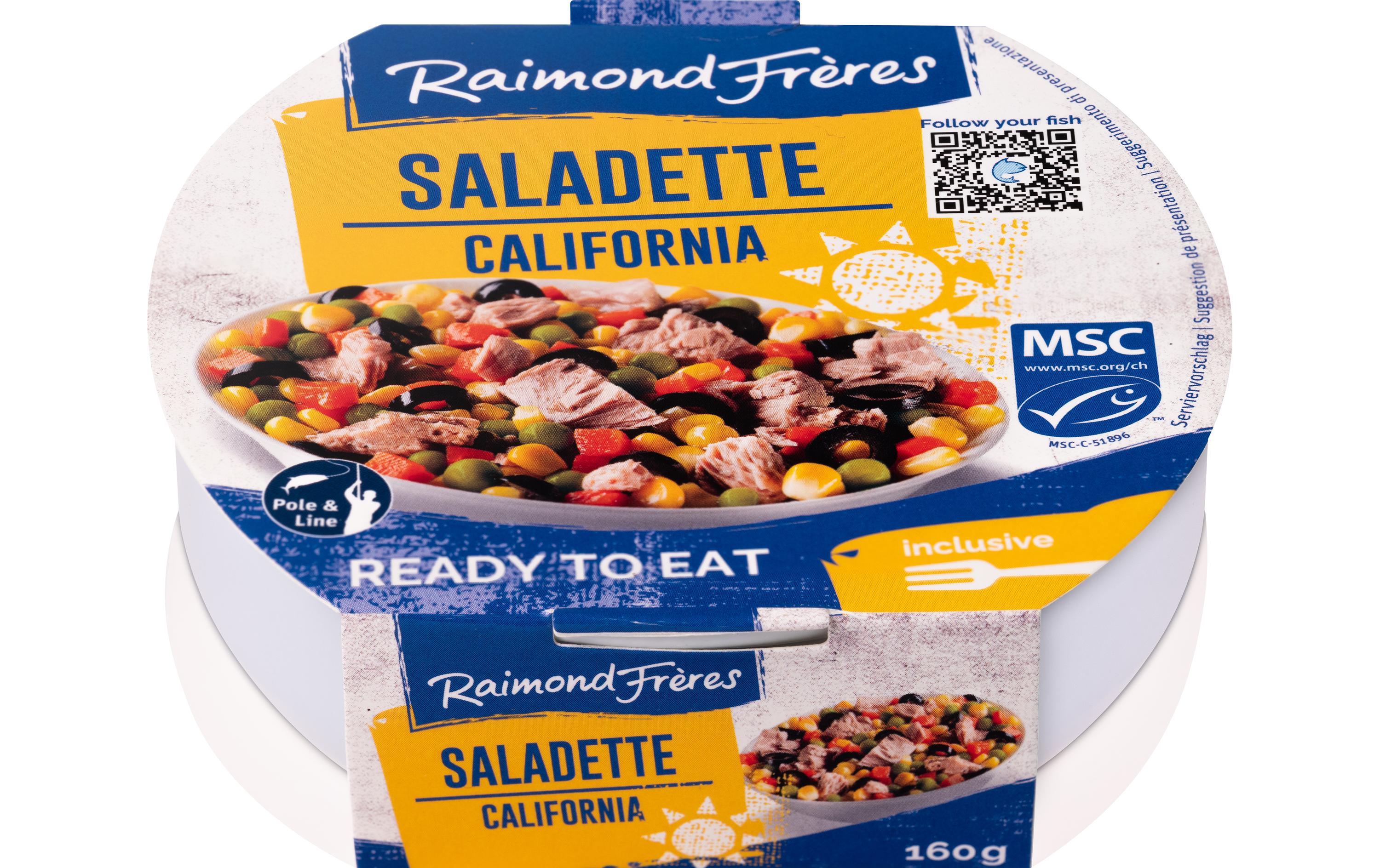 Raimond frères Saladette Thon-Salat Kalifornien – 160 g