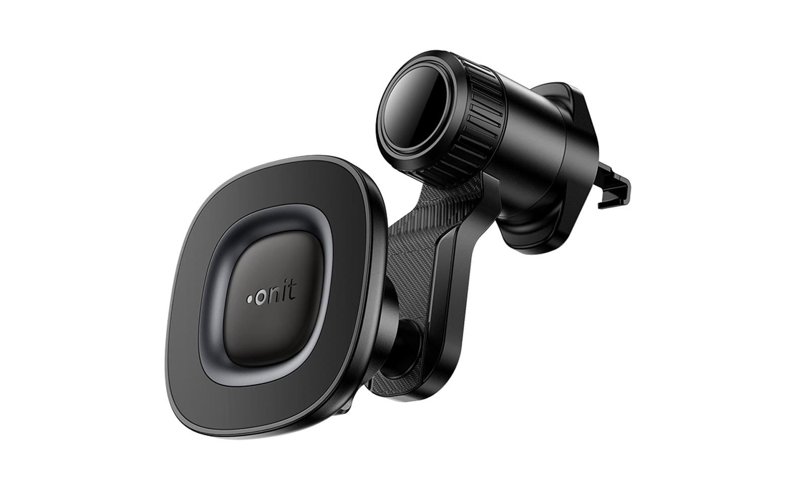Onit Auto-Halterung, Lüftung, Magnethalter, drehbar/neigbar, 60–90 mm – universal – Schwarz