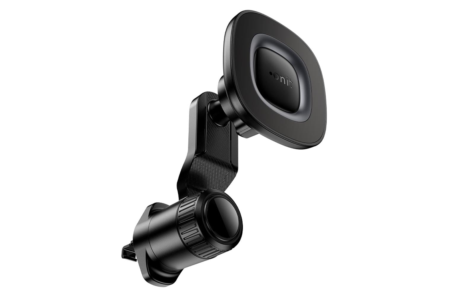 Onit Auto-Halterung, Lüftung, Magnethalter, drehbar/neigbar, 60–90 mm – universal – Schwarz