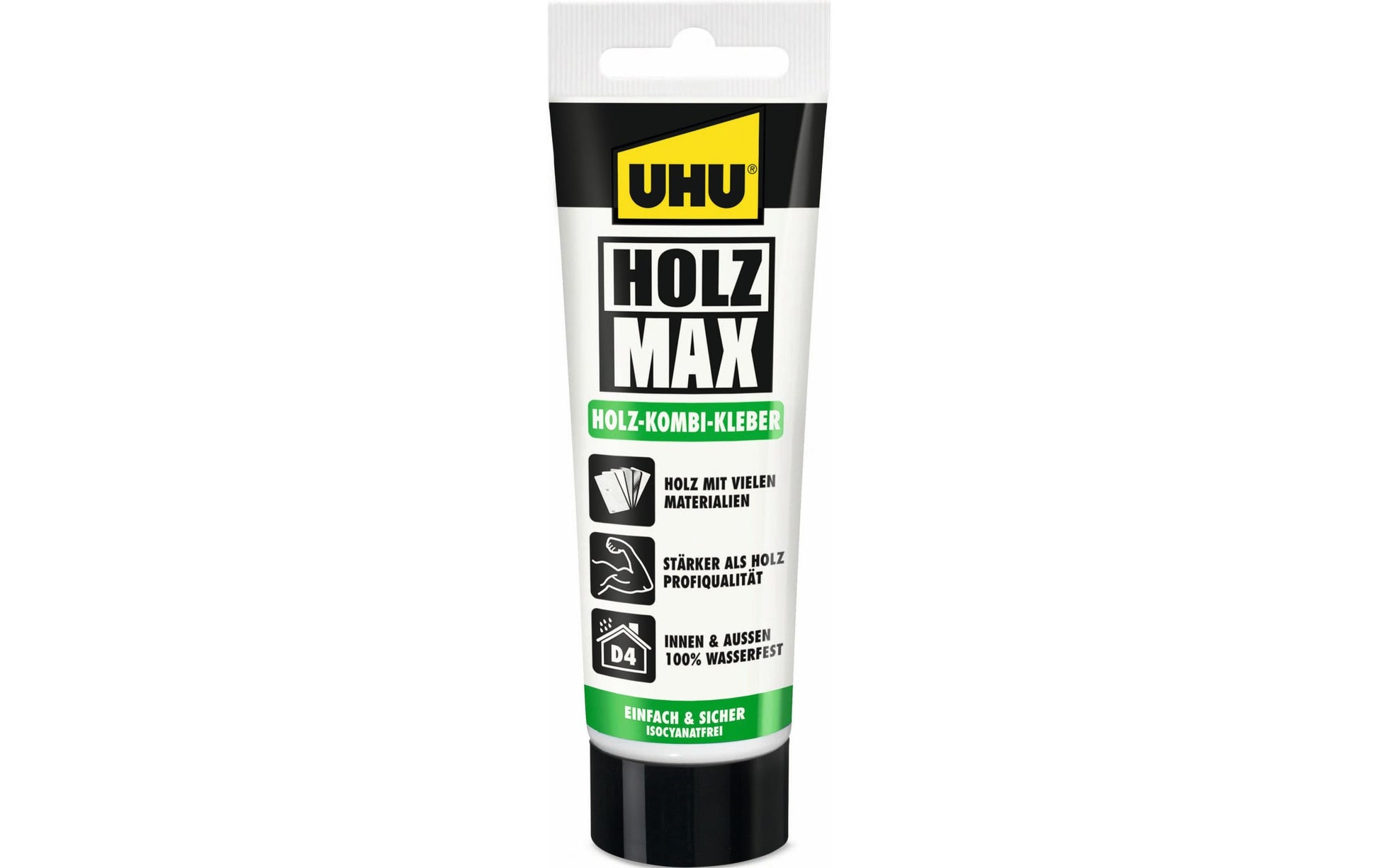 UHU Montagekleber MAX – beige – 100 ml – für Holz