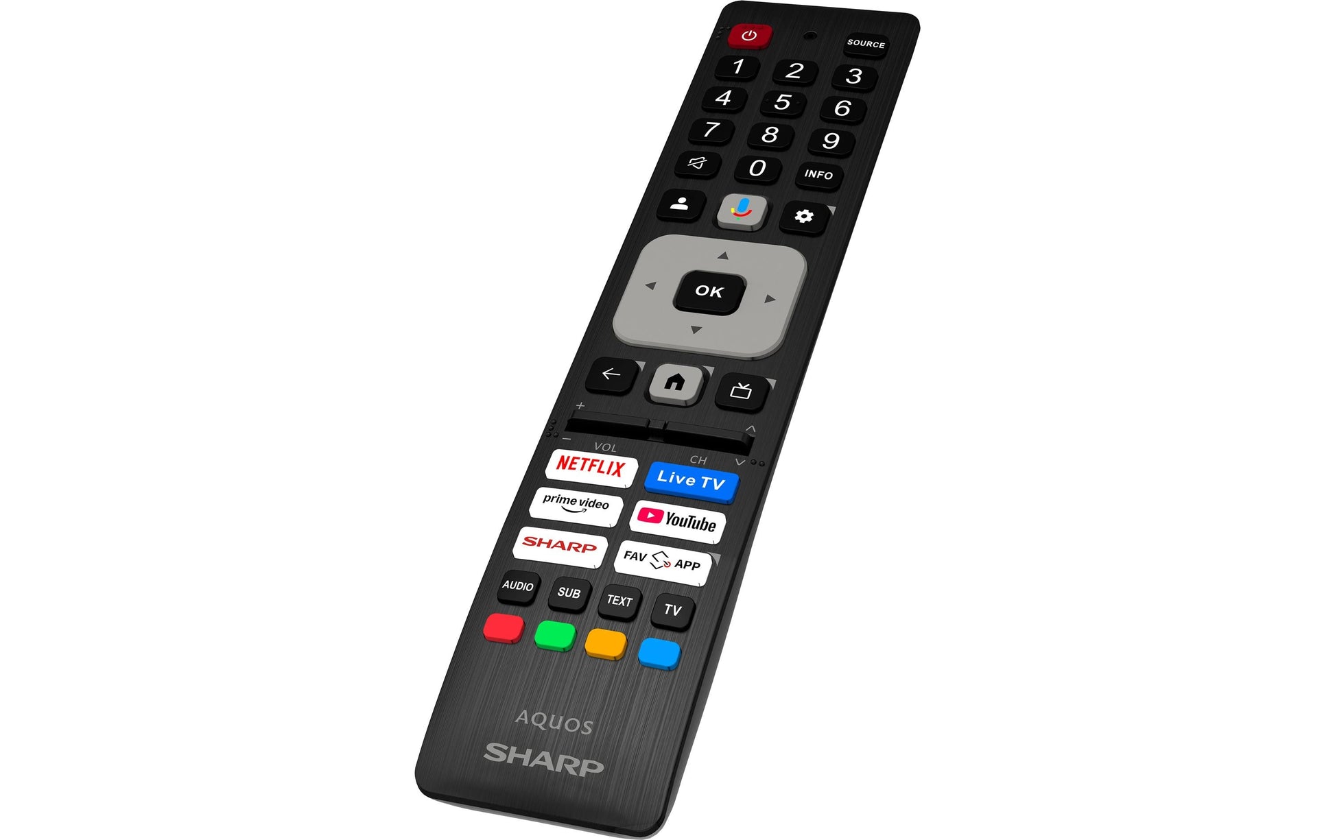 Sharp 55JP7465E – 55" TV – 4K UHD – QLED (Mini-LED) – Google TV – 60 Hz