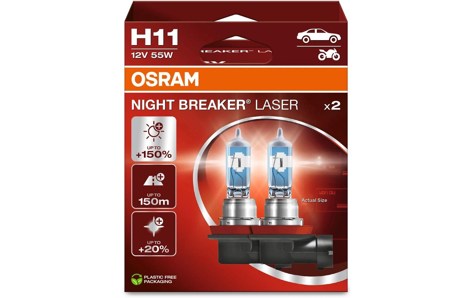 Osram Leuchtmittel PGJ19-2 – 1350 lm, 3200 K – 2er-Pack