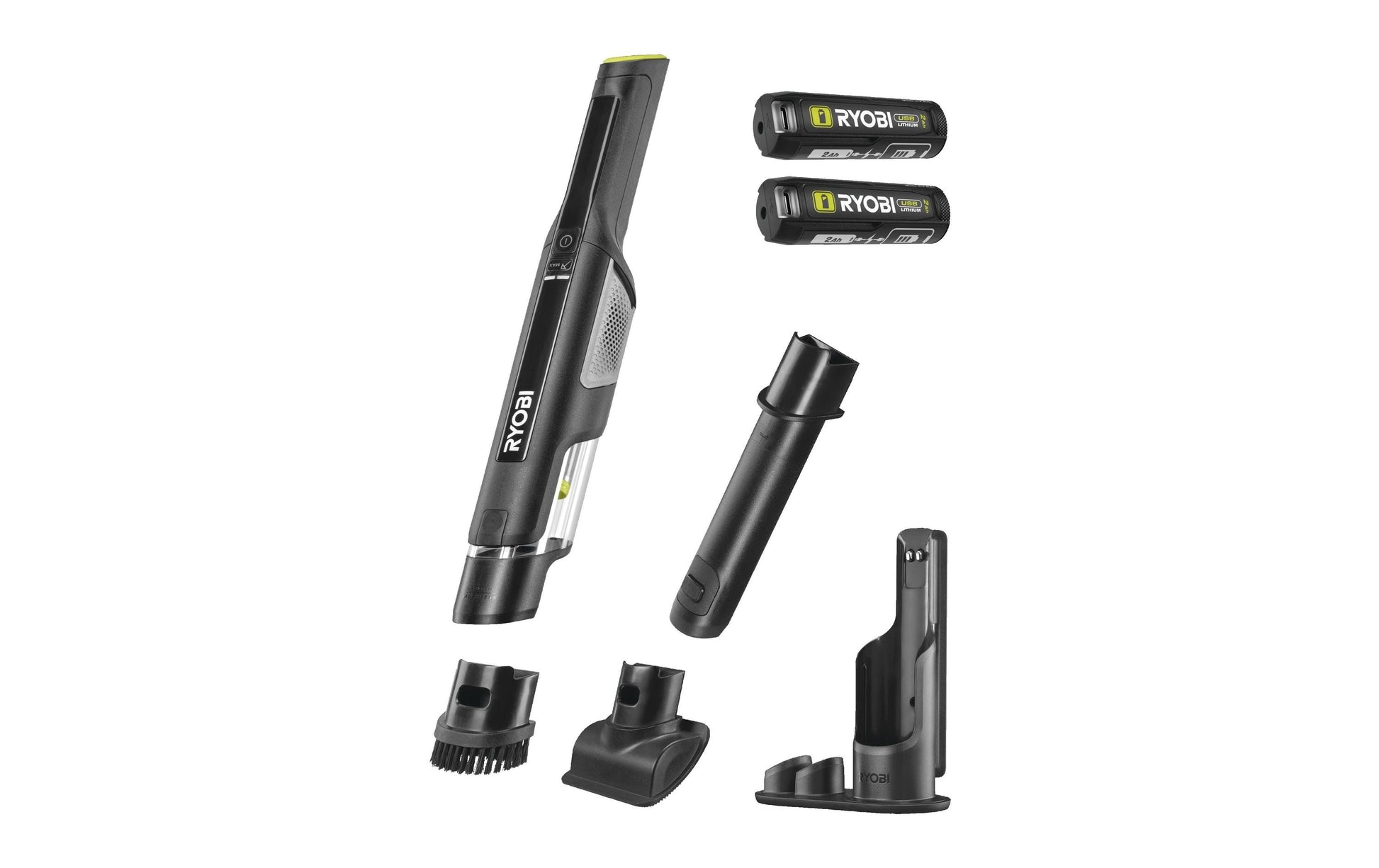 Ryobi Akku-Handstaubsauger RHV44-220G – 0,15 l, 4 V, 14 min