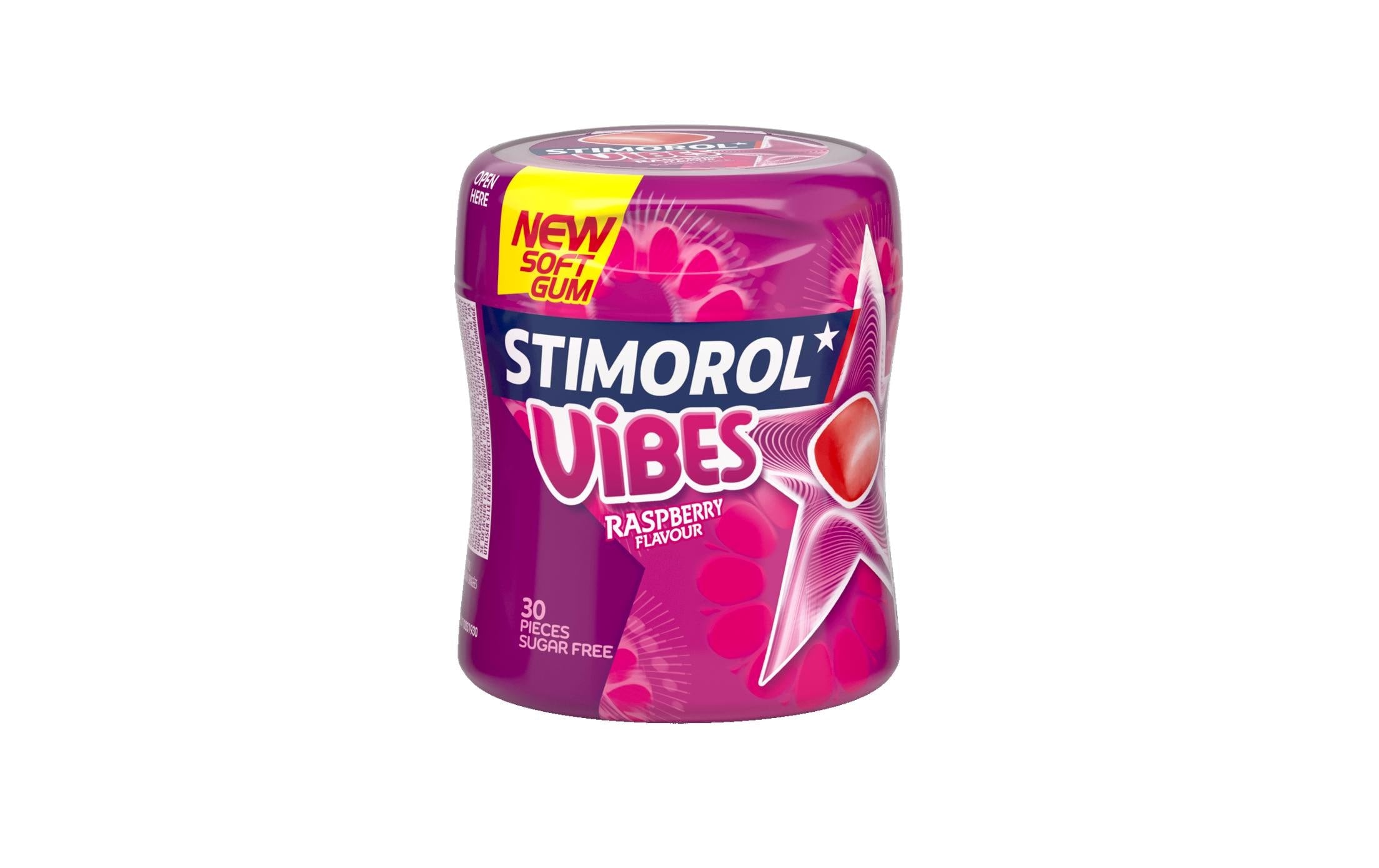 Stimorol Vibes Kaugummi – Beeren, zuckerfrei – 70 g