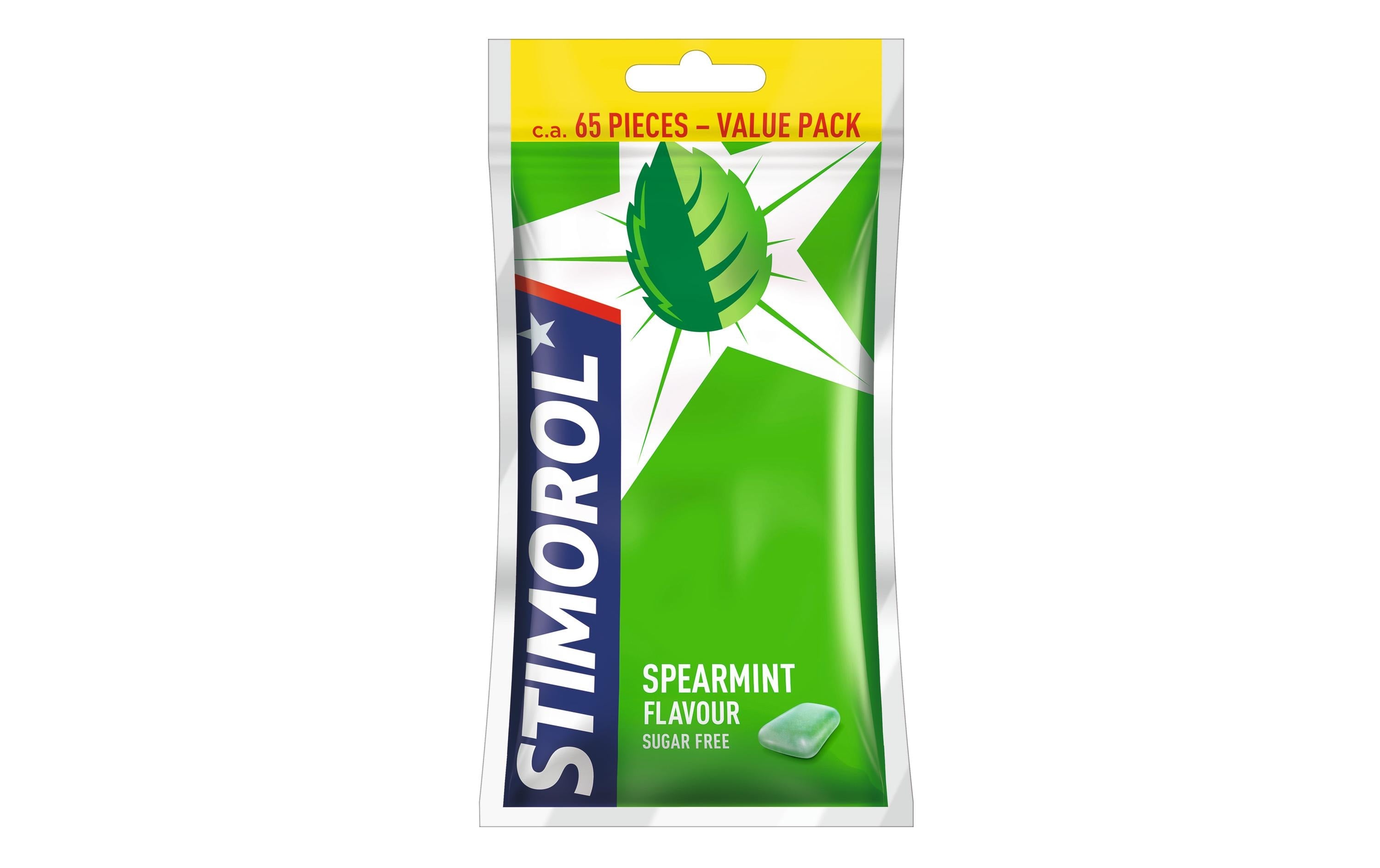 Stimorol Kaugummi – Spearmint XL, zuckerfrei – 91 g
