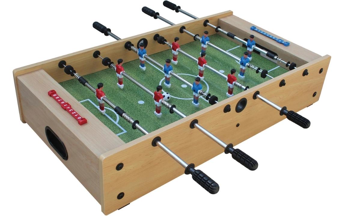 Bandito Mini Kicker Airhockey 2in1 – Brettspiel, 2–4 Spieler, ab 4 Jahren, 10 Min., Mehrsprachig