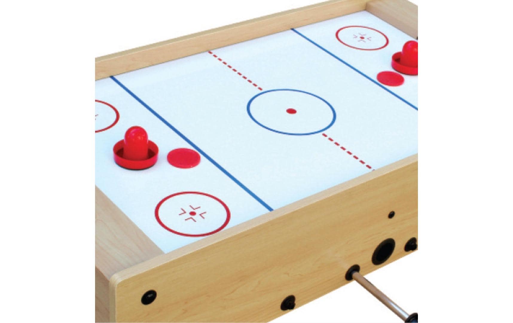 Bandito Mini Kicker Airhockey 2in1 – Brettspiel, 2–4 Spieler, ab 4 Jahren, 10 Min., Mehrsprachig