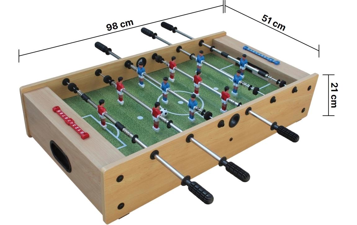 Bandito Mini Kicker Airhockey 2in1 – Brettspiel, 2–4 Spieler, ab 4 Jahren, 10 Min., Mehrsprachig