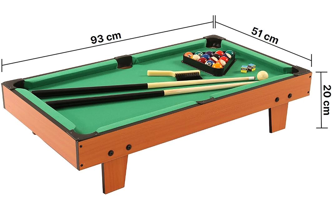 Bandito Mini-Billardtisch – Brettspiel, 2 Spieler, ab 4 Jahren, 10 Min., mehrsprachig