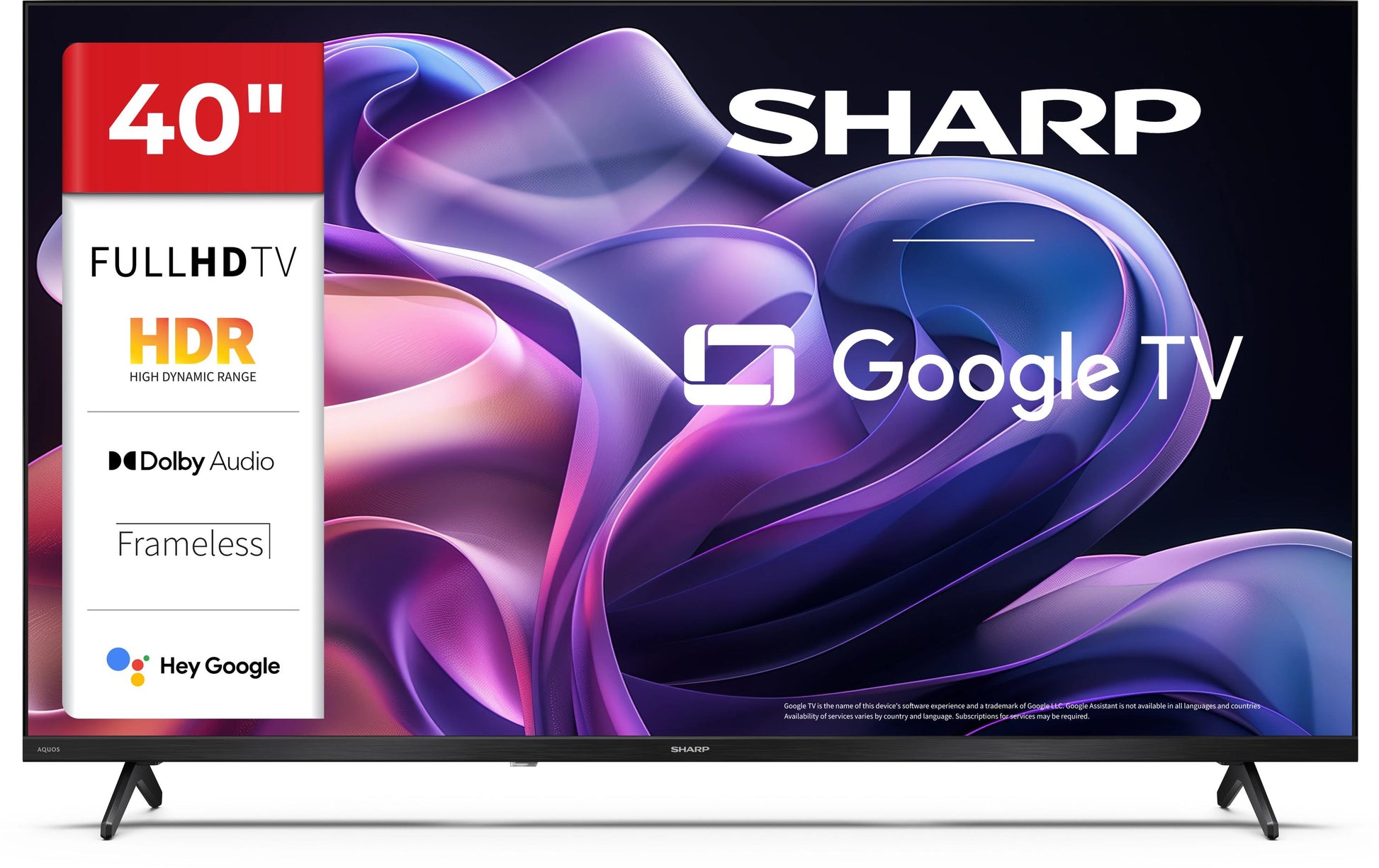 Sharp 40HF2365E – 40" TV – FHD – LCD – Google TV – 60 Hz