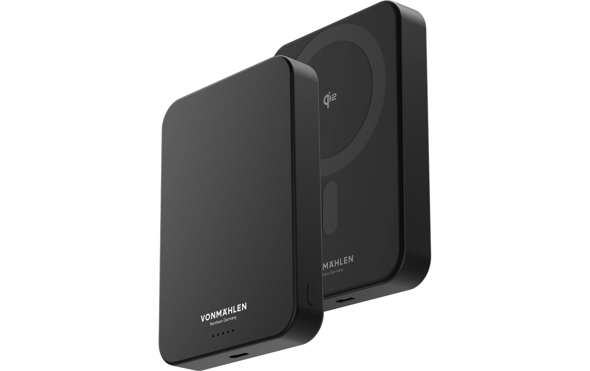 Vonmählen Evergreen Mag Pro MagSafe Powerbank 10'000 mAh – 20 W PD, 1× USB-C, schwarz