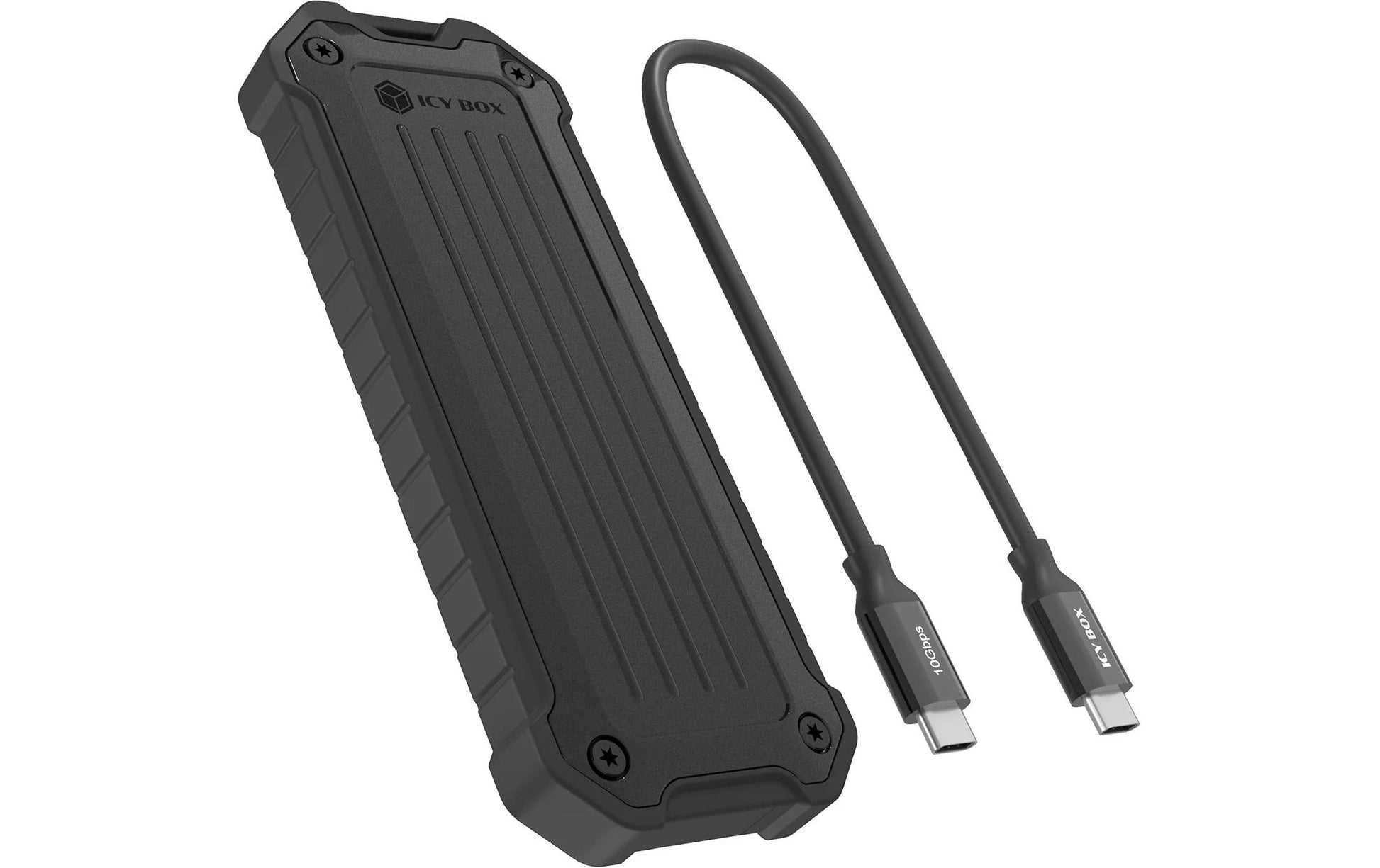 RaidSonic ICY BOX IB-1827MCP-C31 – 1-Schacht externes M.2-Gehäuse – für M.2 (NVMe, SATA)