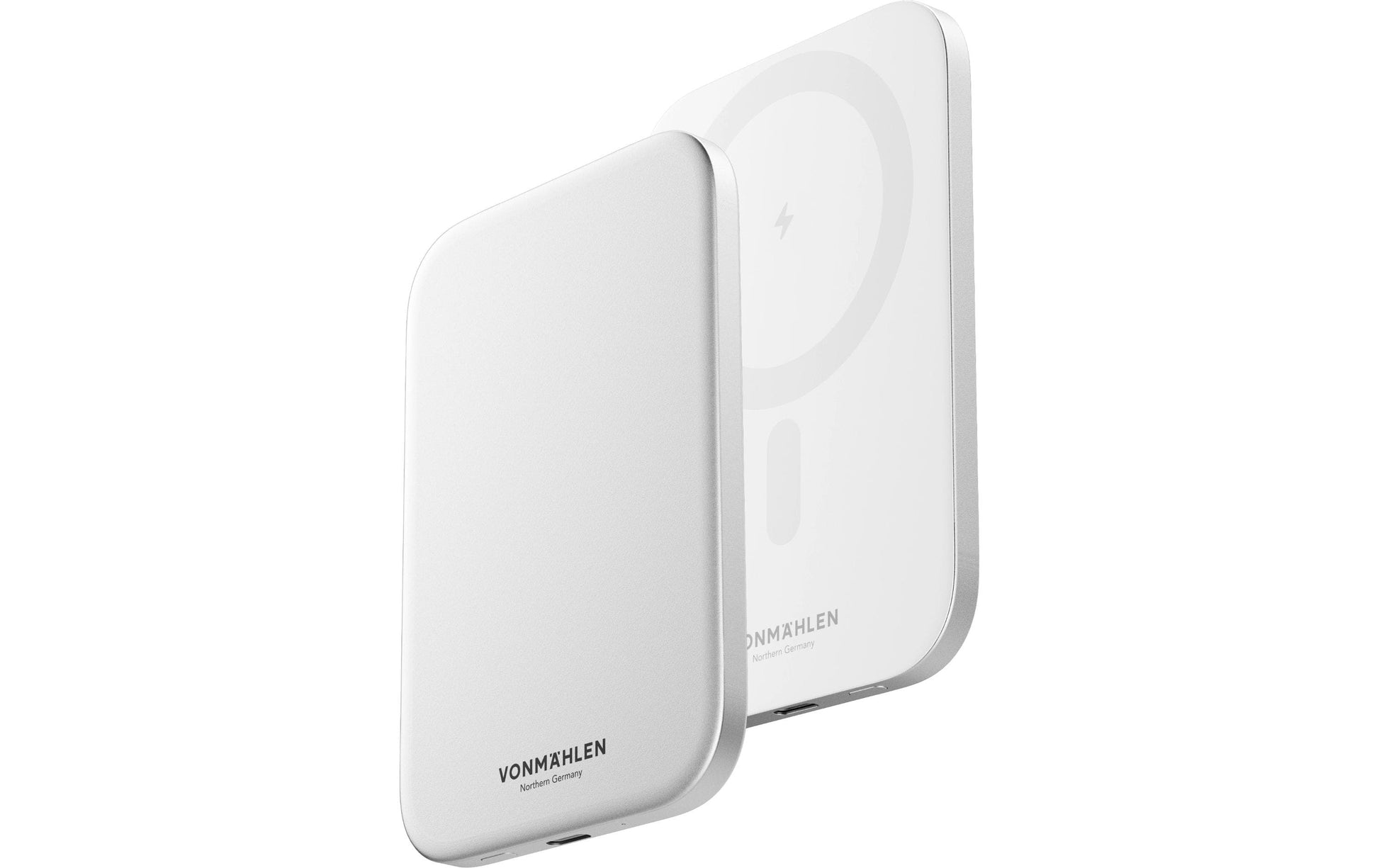 Vonmählen Evergreen Mag MagSafe Powerbank 3'000 mAh – 10 W PD, 1× USB-C, Weiss
