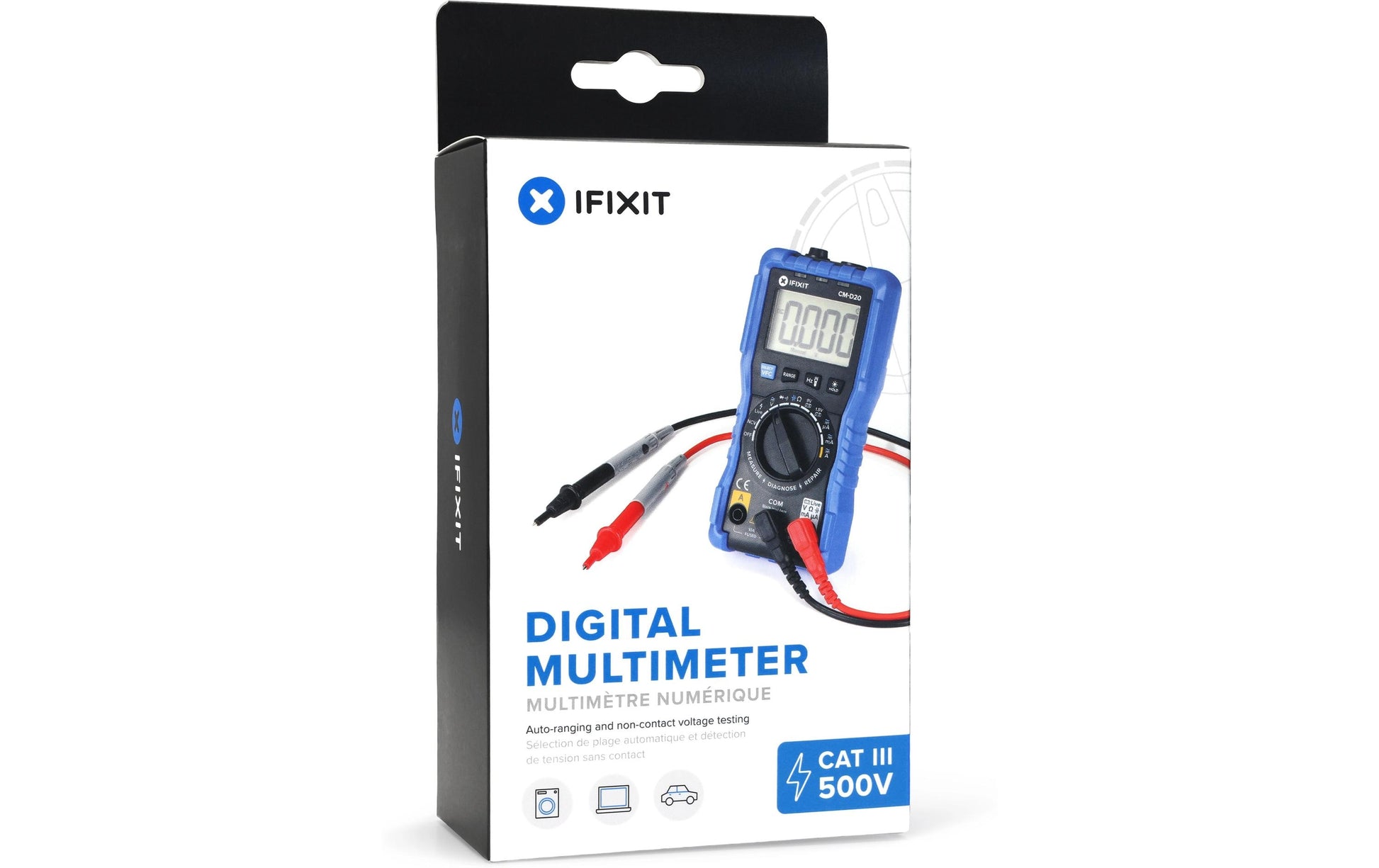 iFixit – Multimeter – digital, Schwarz