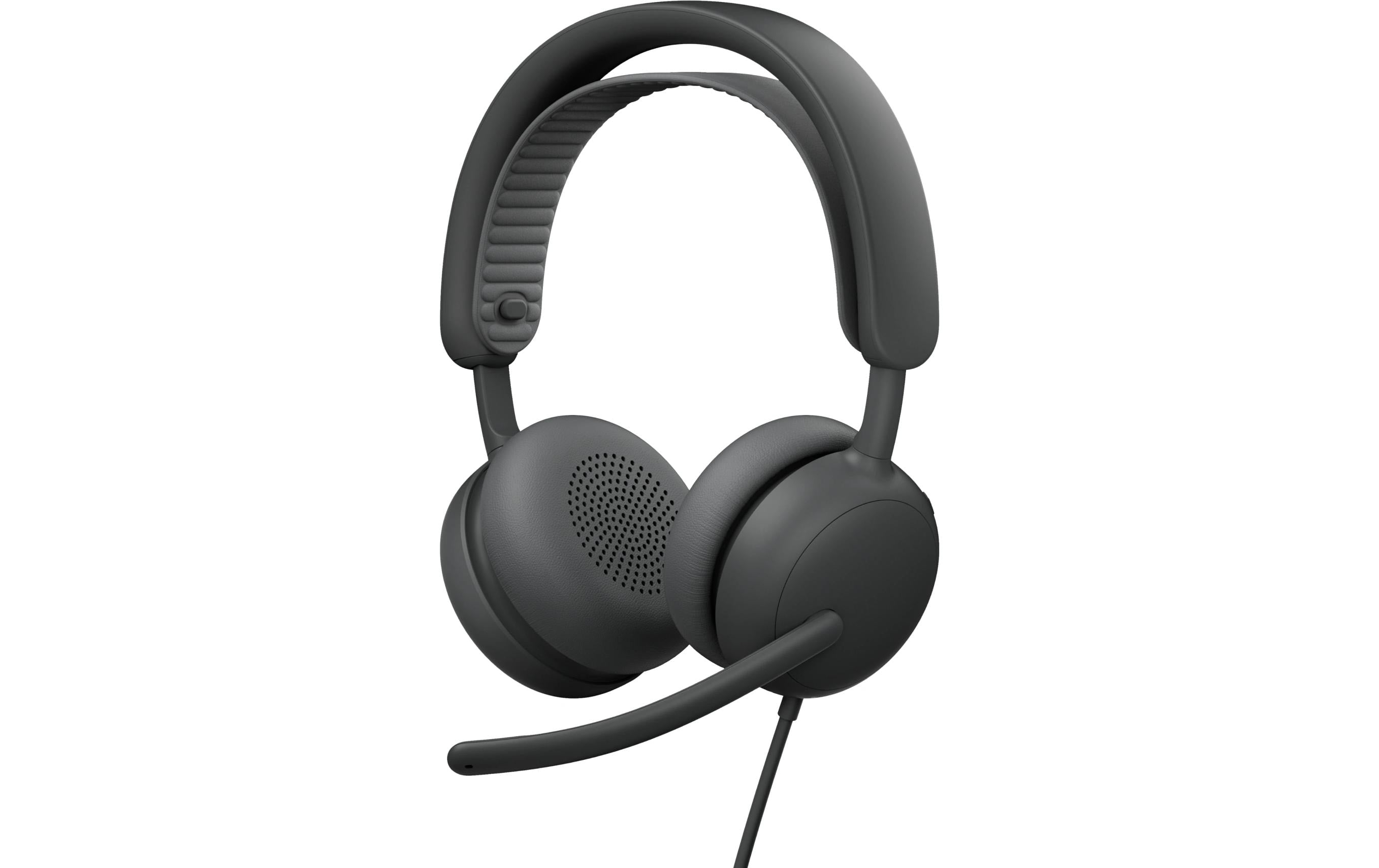 Logitech Zone Wired 2 Office-Headset – On-Ear, Stereo, Kabel (USB-A/USB-C), ANC, Graphit