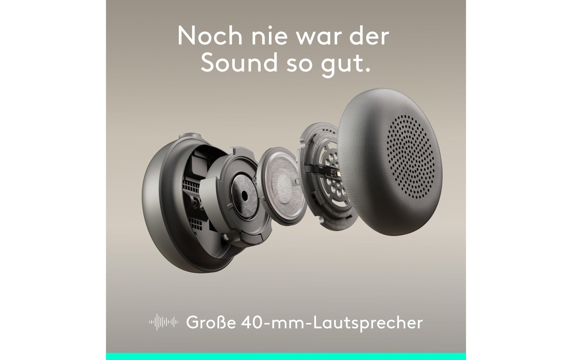 Logitech Zone Wired 2 Office-Headset – On-Ear, Stereo, Kabel (USB-A/USB-C), ANC, Graphit