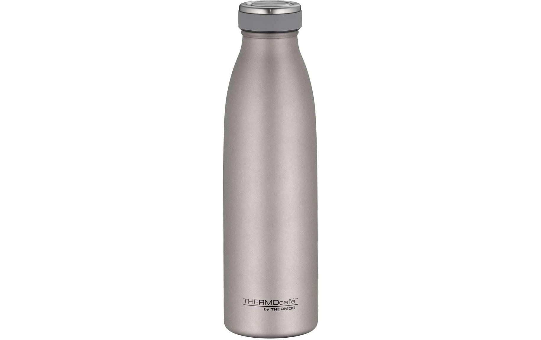 Thermos TC Isolierflasche 500 ml – Doppelwandig 10 h Heiss / 24 h Kalt, Edelstahl, Schraubdeckel, Rosa