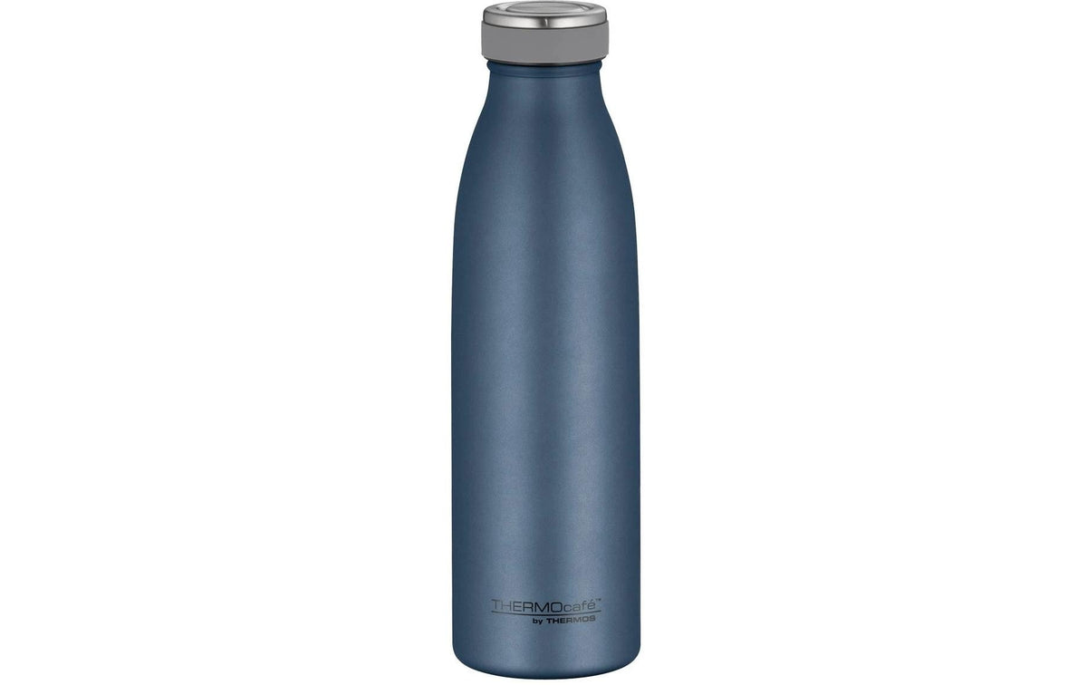 Thermos TC Isolierflasche 500 ml – Doppelwandig 10 h Heiss / 24 h Kalt, Edelstahl, Schraubdeckel