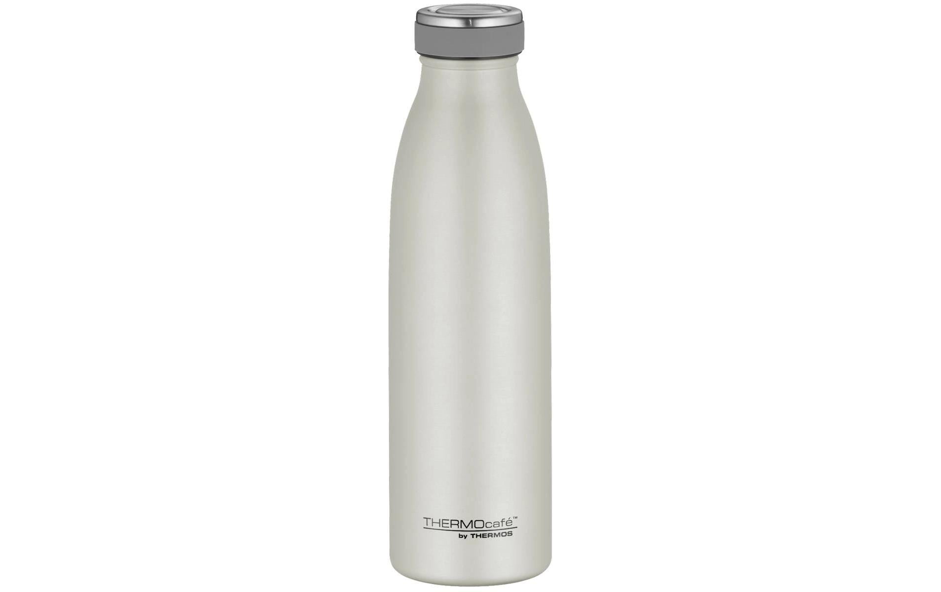 Thermos TC Isolierflasche 500 ml – Doppelwandig 10 h Heiss / 24 h Kalt, Edelstahl, Schraubdeckel