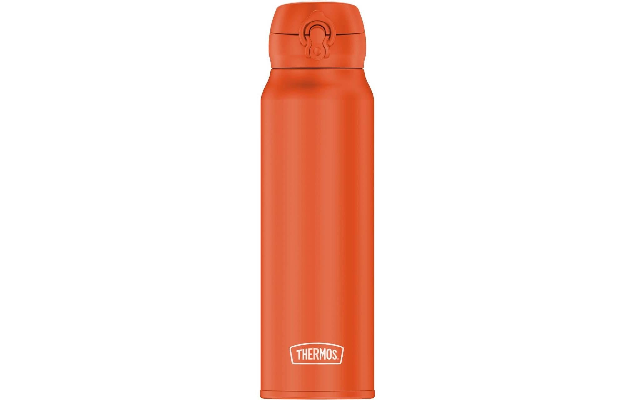 Thermos Ultraleichte Isolierflasche 750 ml – Doppelwandig 10 h heiss / 24 h kalt, Edelstahl, Klappdeckel