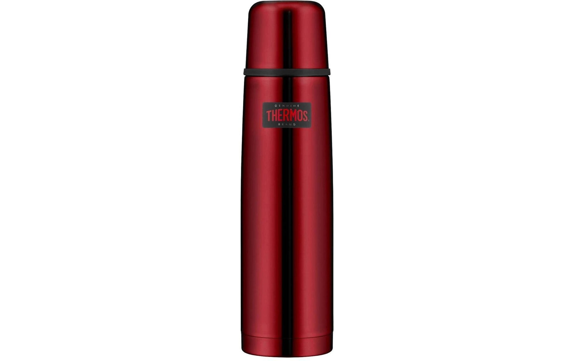 Thermos Isolierflasche 1 l – doppelwandig 10 h heiss / 24 h kalt, Edelstahl, Schraubdeckel